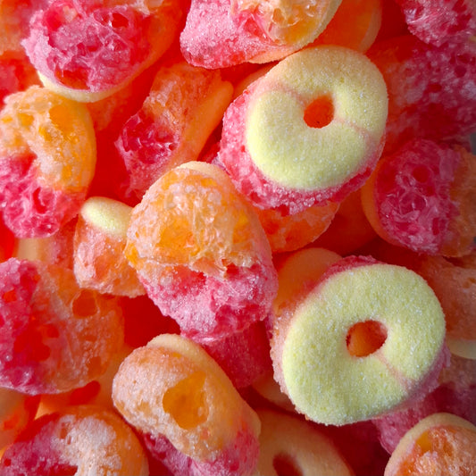 Freeze Dried Peach Rings