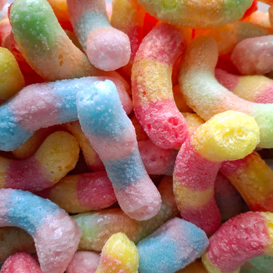 Freeze Dried Sour Worms